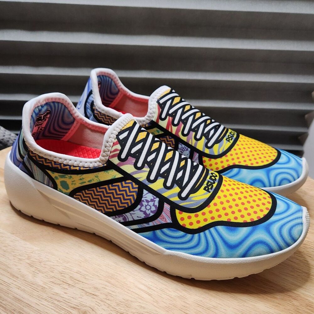 Psudo Women’s 11 Court Terra Slip‑On Sneakers Cosmic NIB